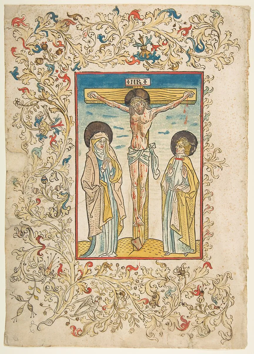 Christ on the Cross — Anonymous, German, Basel, 15th century