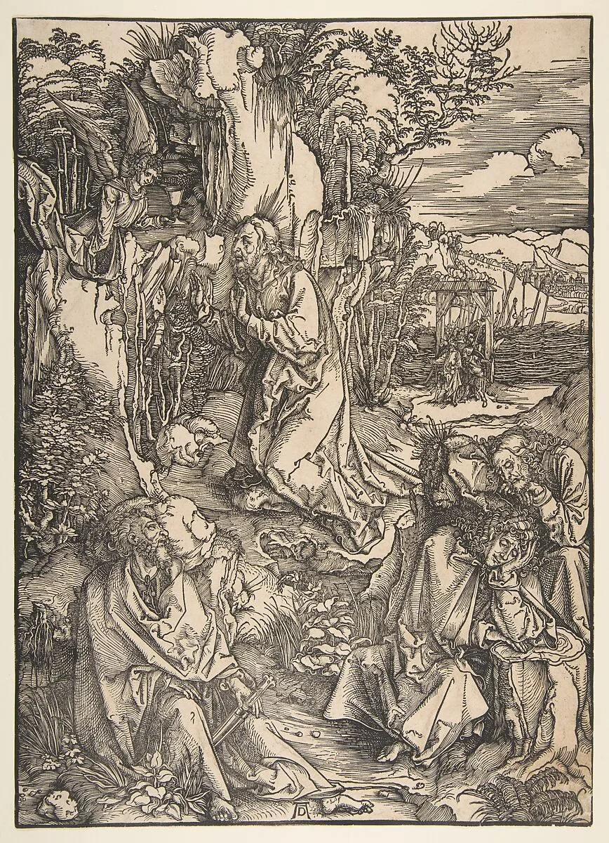Agony in the Garden — Albrecht Dürer