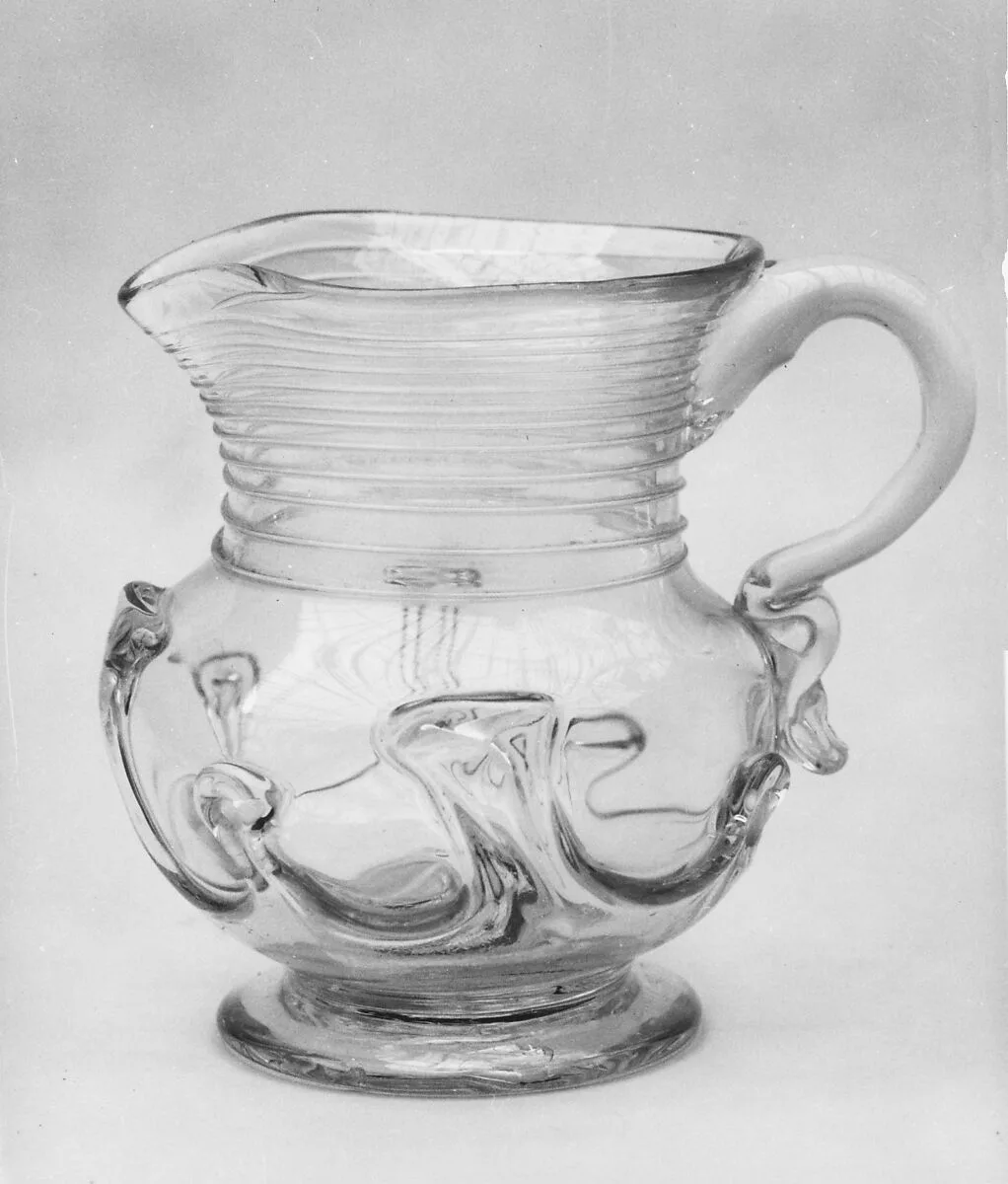 Pitcher — Charles A. Cornwall|Redwood Glass Company