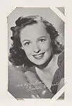 Geraldine Fitzgerald from Movie Stars Exhibit Cards series (W401) — Unknown