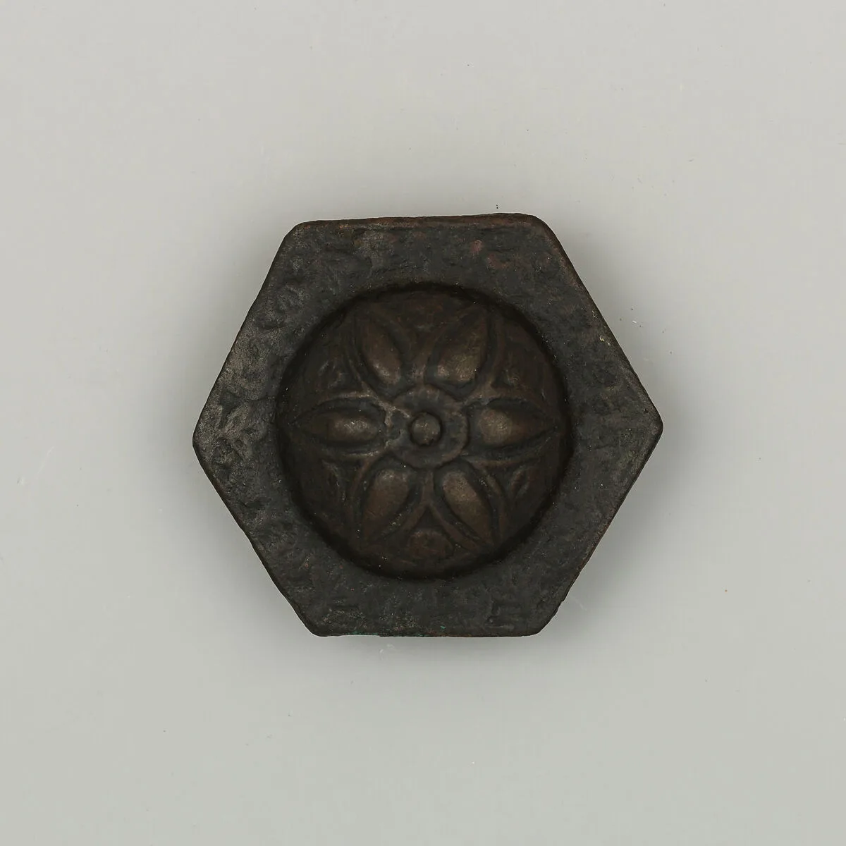 Boss from a Horse Breast Collar — Unknown