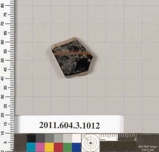 Terracotta fragment of a lekanis (covered dish)?