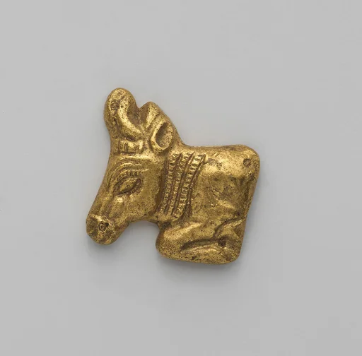 Reproduction of a Scythian plaque in the form of a cow