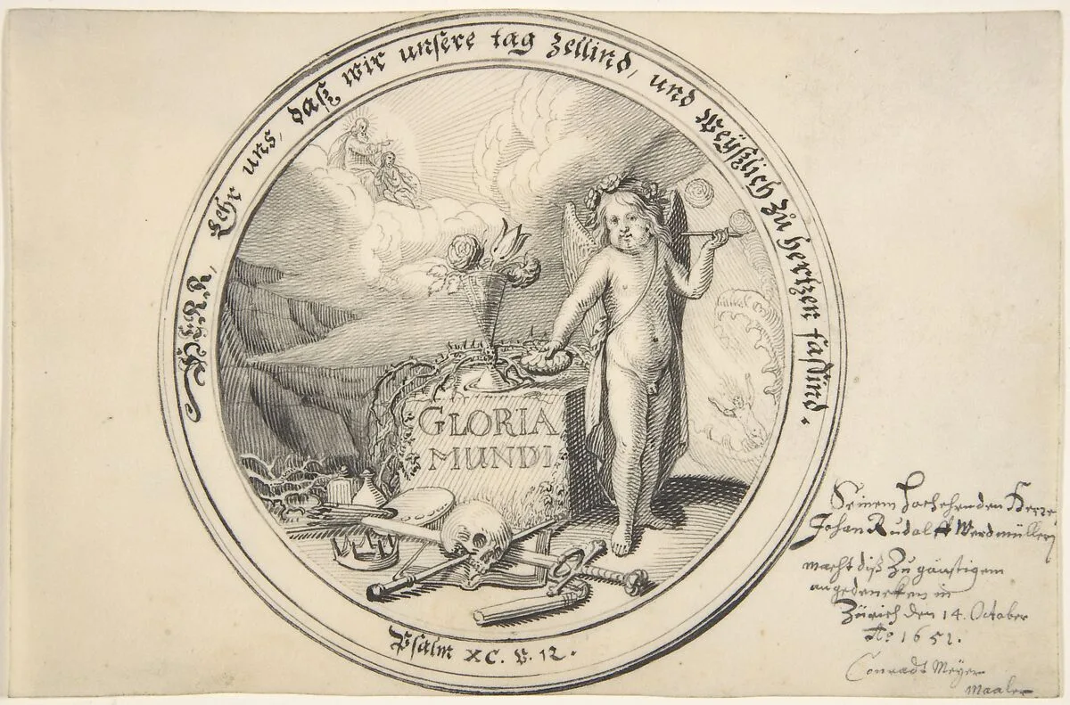 Allegory of the Transience of Life — Conrad Meyer