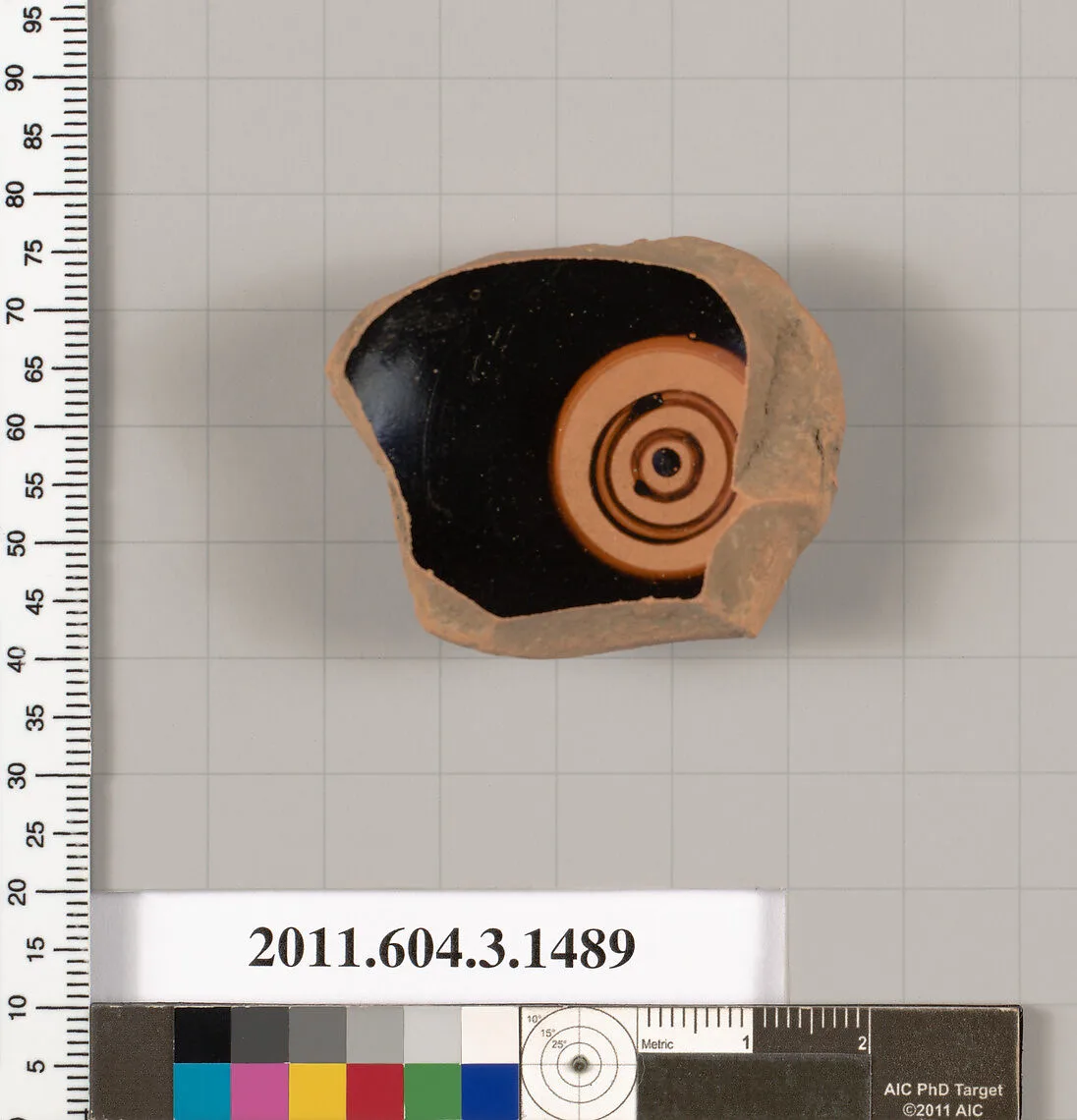Terracotta fragment of a skyphos (deep drinking cup) — Unknown