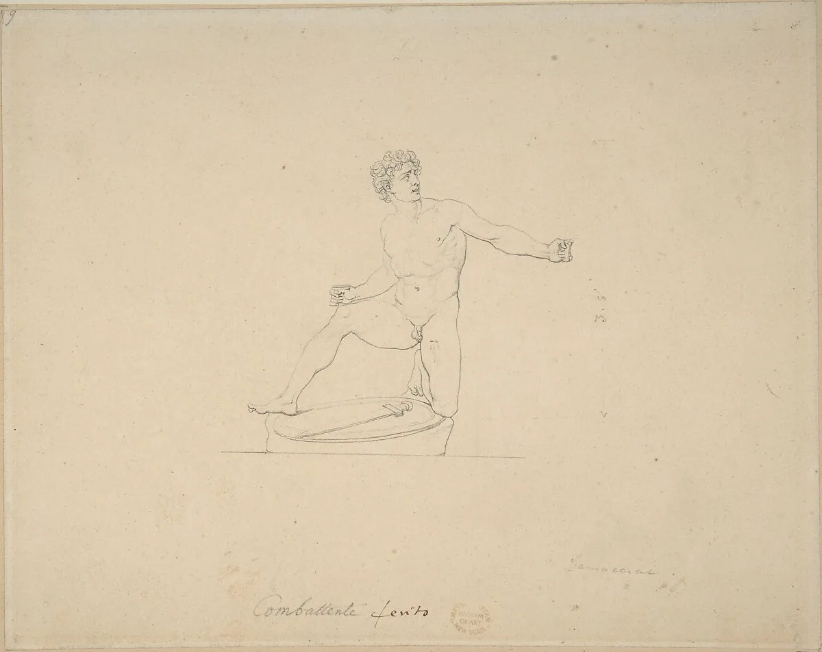 Kneeling Gladiator — Vincenzo Camuccini