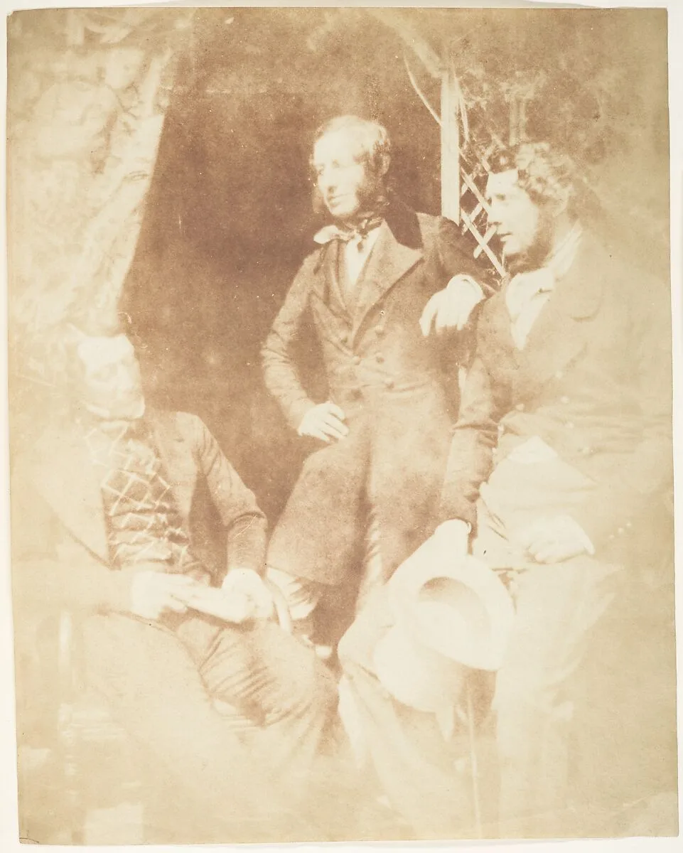 Ogilvie Fairly, Capt. Hamilton, and Gilmore — David Octavius Hill|Robert Adamson|Hill and Adamson
