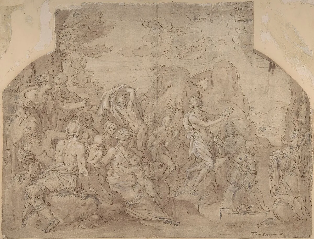 Baptism of Christ — Maerten de Vos