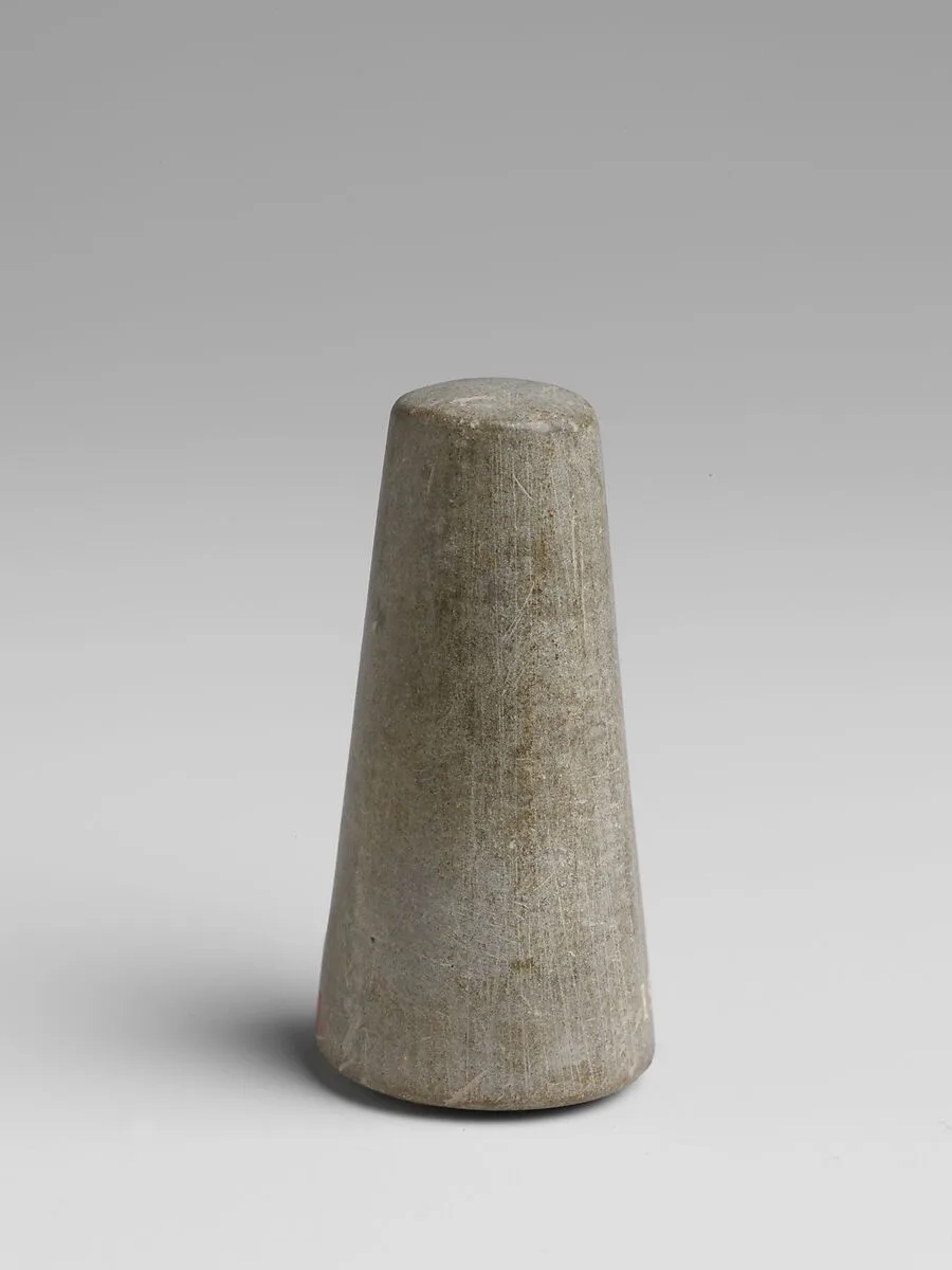 Chlorite pestle — Unknown