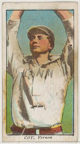 Coy, Vernon, from the "Obak Baseball Players" set (T212), issued by the American Tobacco Company to promote Obak Mouthpiece Cigarettes — American Tobacco Company