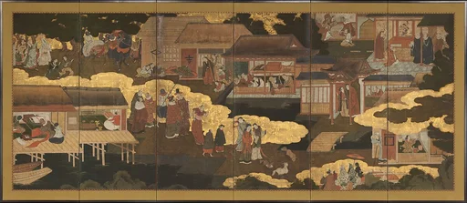 南蛮屏風|Arrival of the Europeans