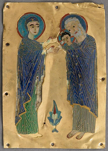 Plaque with Presentation in the Temple — Unknown