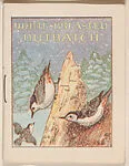 White Breasted Nuthatch from Eggers Bird Booklets (W607) — Unknown