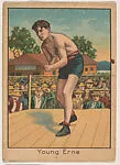 Young Erne, from the Dixie Queen Prizefighters of the Past and Present series (T223) — Dixie Queen Plug Cut Smoking Tobacco