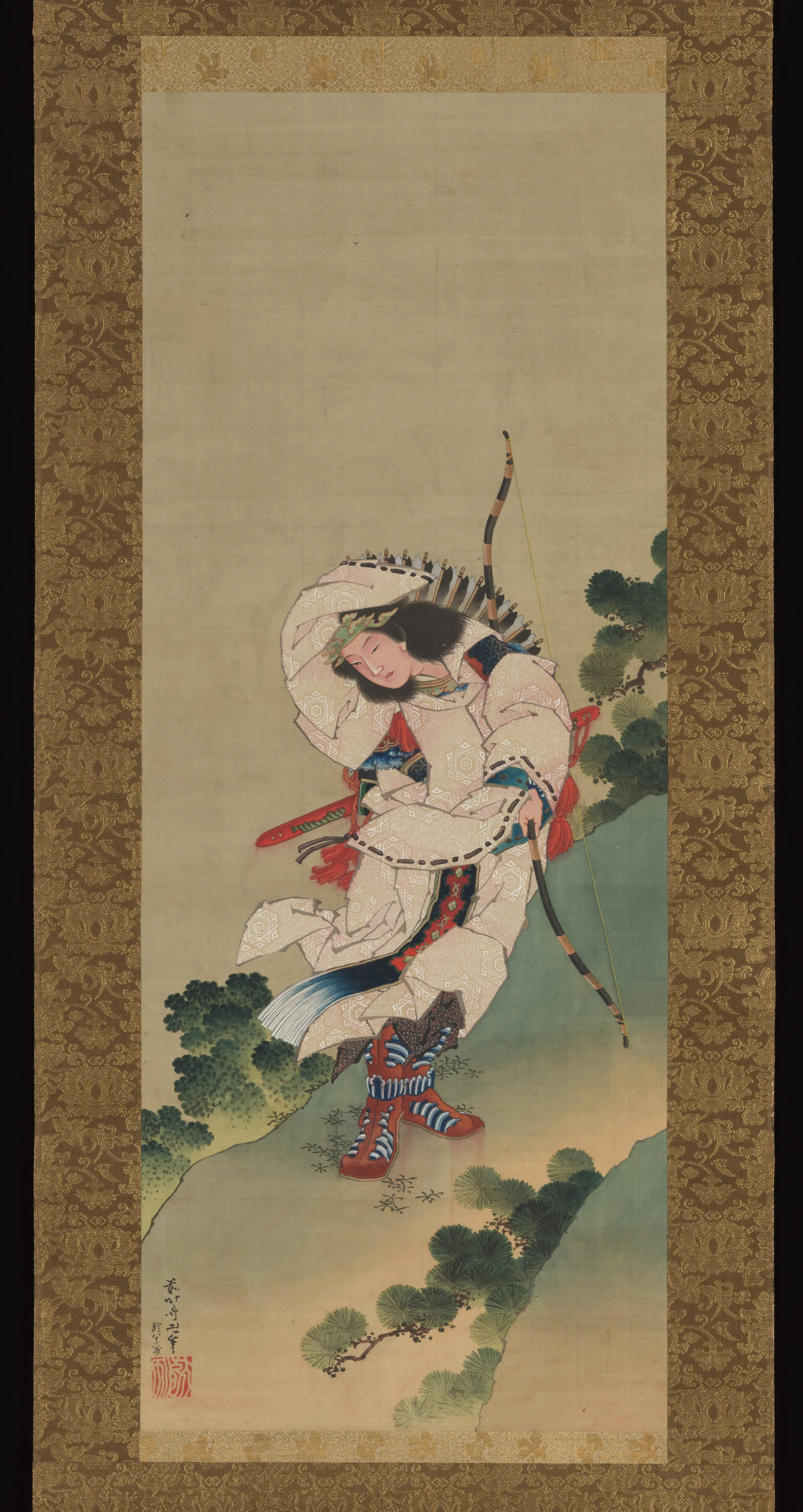 神功皇后図|The Legendary Empress Jingū — Katsushika Hokusai 葛飾北斎