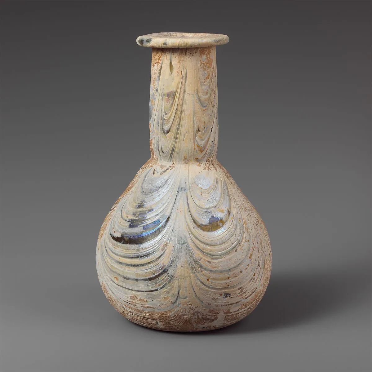 Glass perfume bottle — Unknown