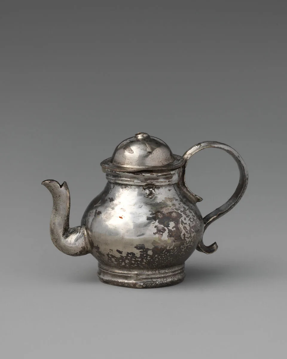 Miniature teapot with cover — David Clayton