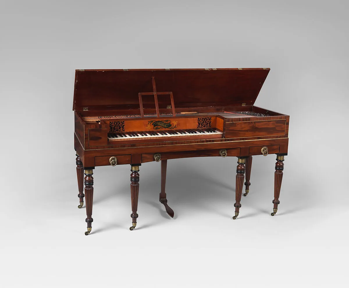 Square Piano — Babcock, Appleton and Babcock