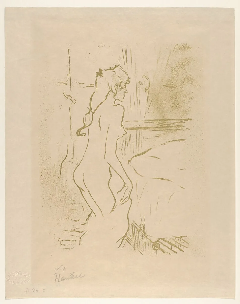 Study of a Woman — Henri de Toulouse-Lautrec|Edouard Kleinmann|Jean Goudezki