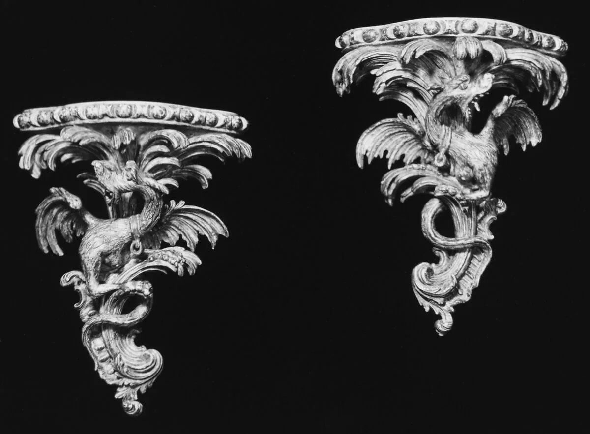 Pair of brackets — Unknown