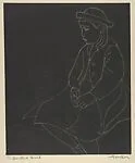 Seated Girl — Irving Amen