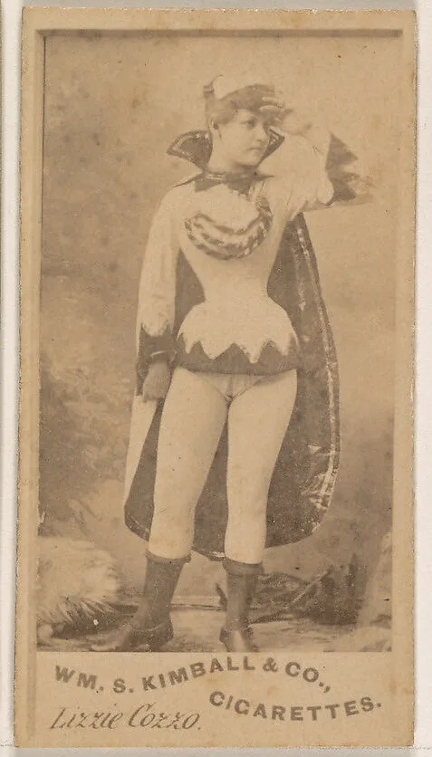 Lizzie Cozzo, from the Actresses series (N203) issued by Wm. S. Kimball & Co. — William S. Kimball & Company