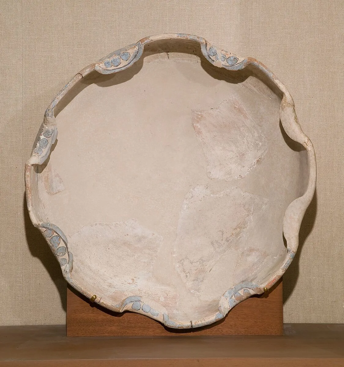 Blue-Painted Dish from Malqata — Unknown