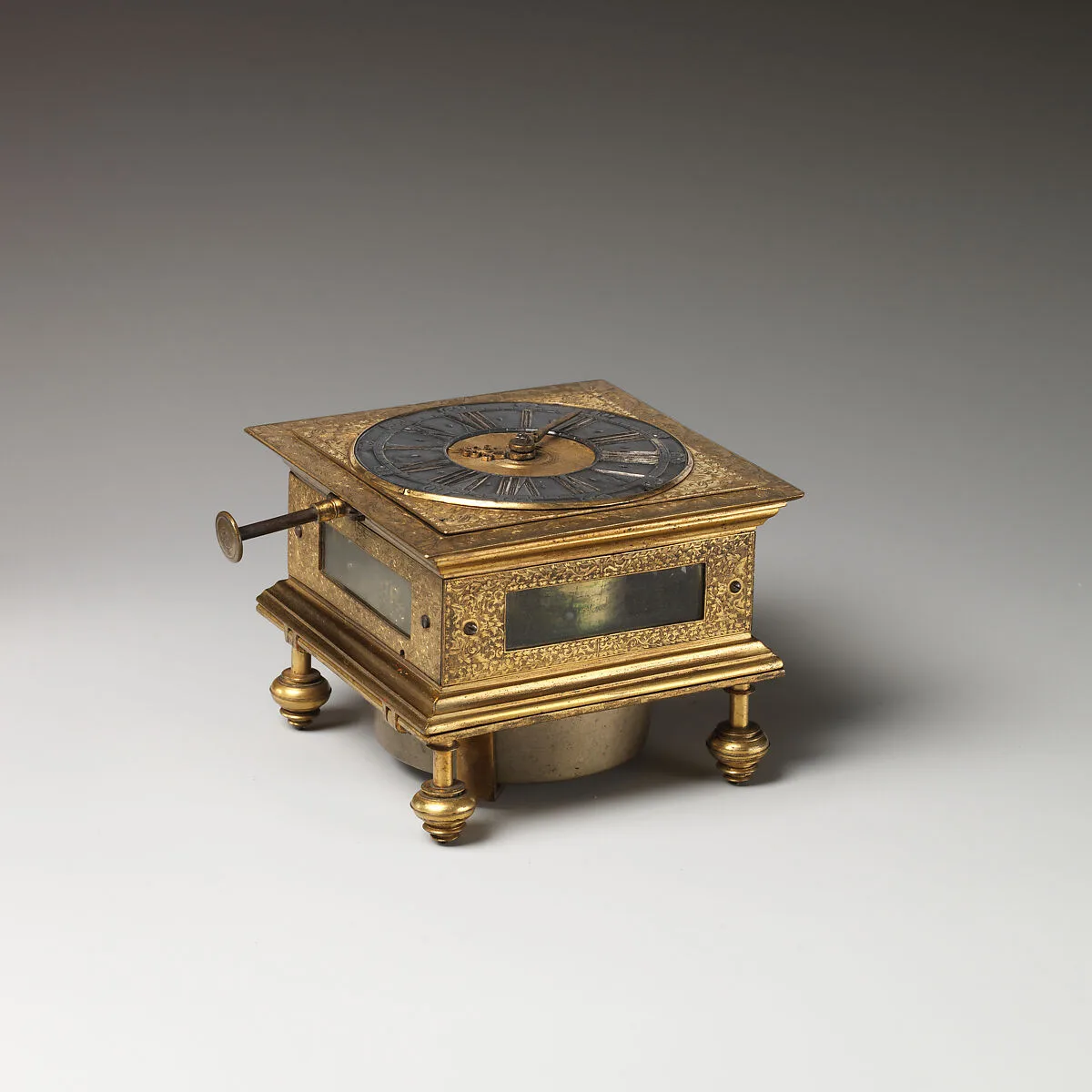 Table clock — Johann Heinrich Kleinschmidt