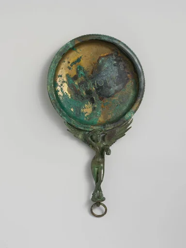 Bronze patera (shallow bowl with handle)