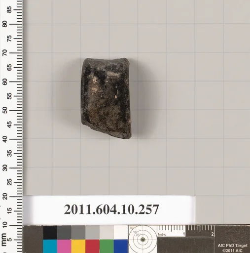 Terracotta fragment of a handle