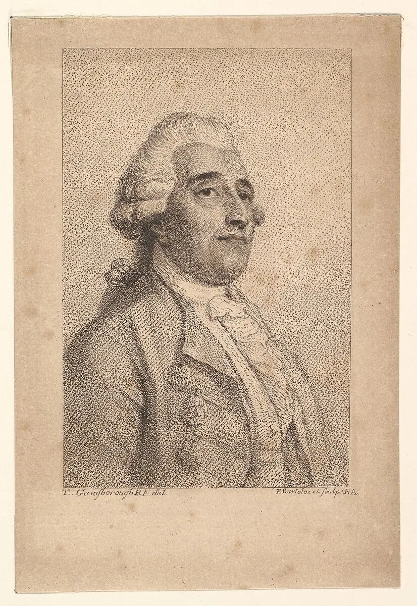 Francesco d' Ageno — Francesco Bartolozzi|Thomas Gainsborough|Francesco d'Ageno|Richard Cosway
