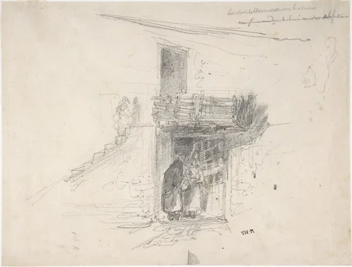 Two Women Talking in a Doorway