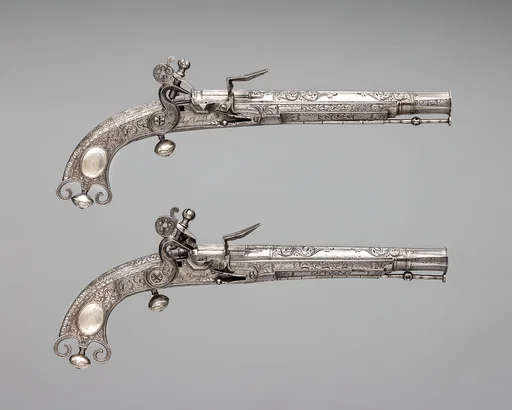 Pair of Flintlock Pistols