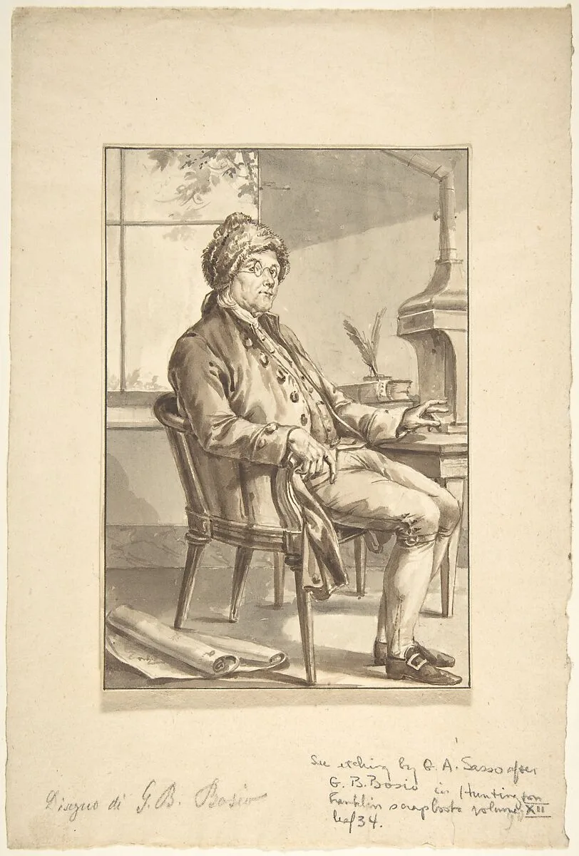 Portrait of Benjamin Franklin — Jean-Baptiste-François Bosio