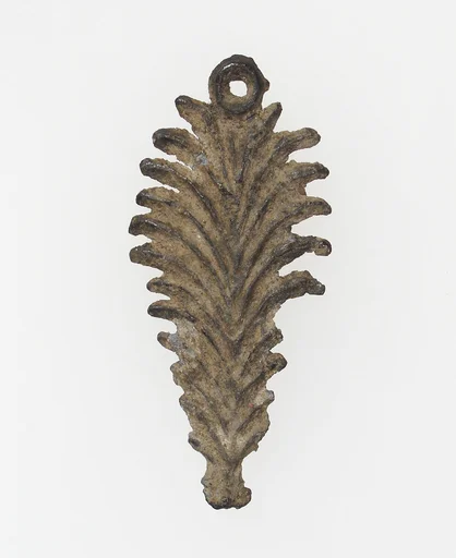 Pilgrim's Badge in the form of a Martyr's palm frond