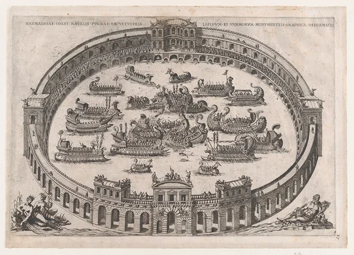 Speculum Romanae Magnificentiae: Roman Naval Battle