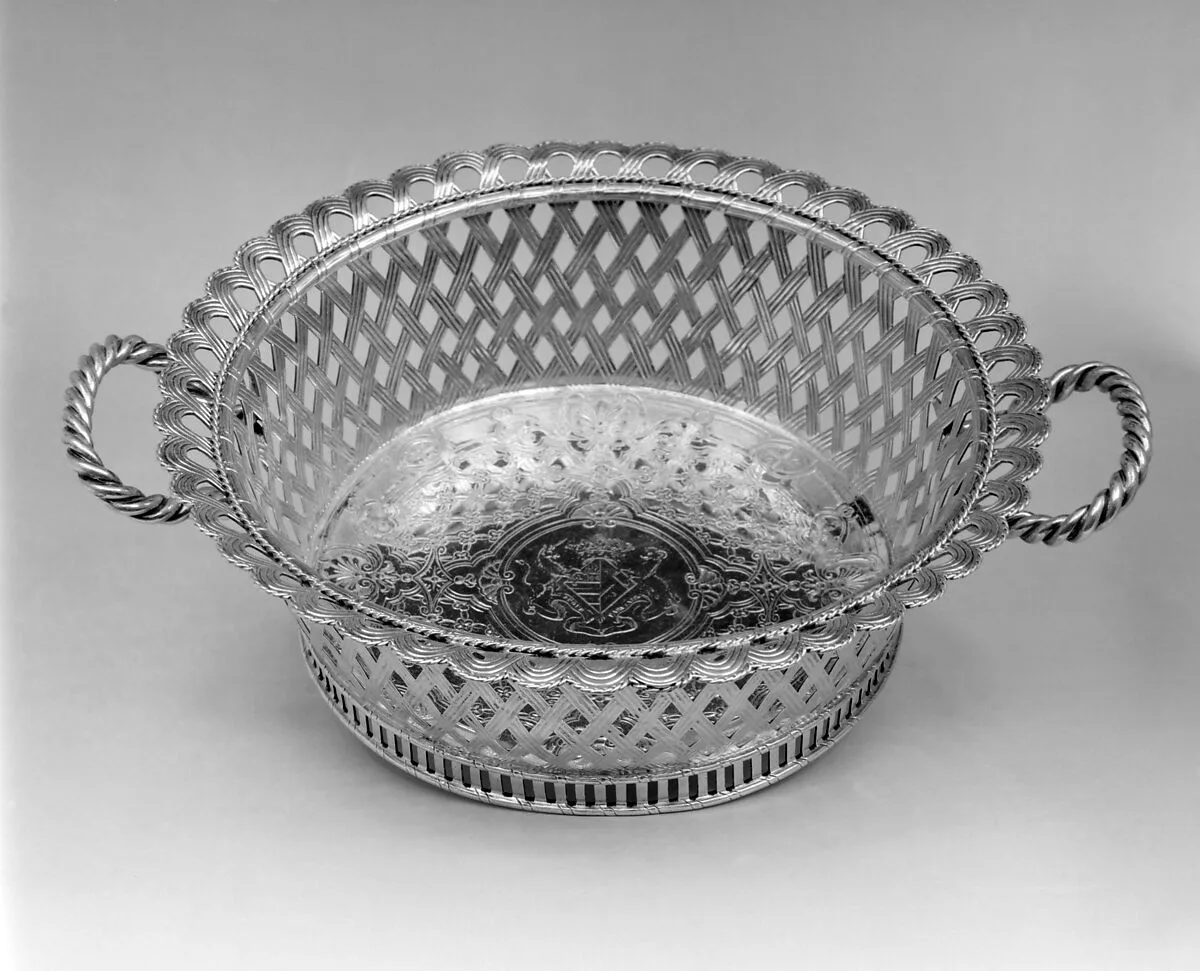 Basket (one of a pair) — Paul de Lamerie