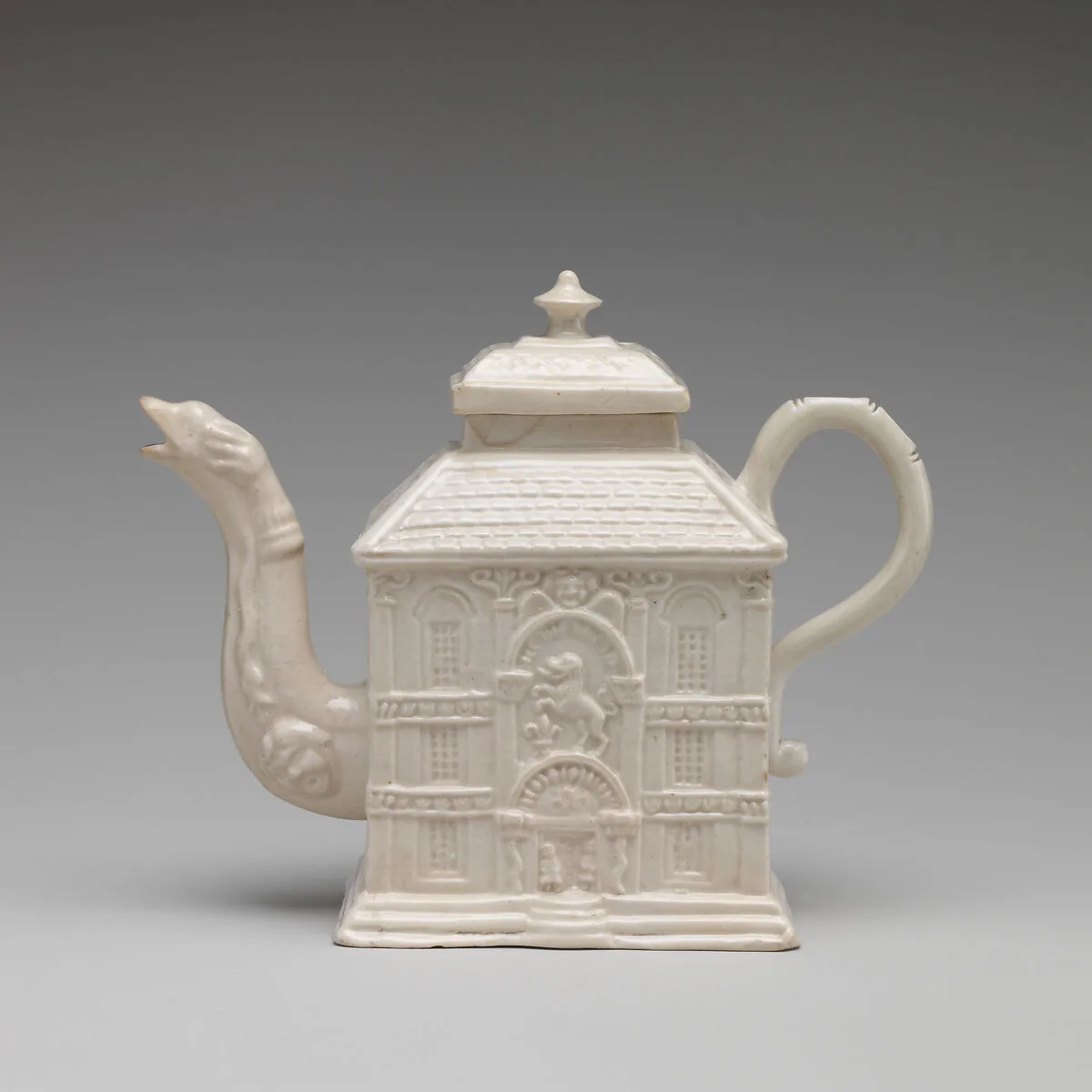 Teapot in the form of a house — Unknown