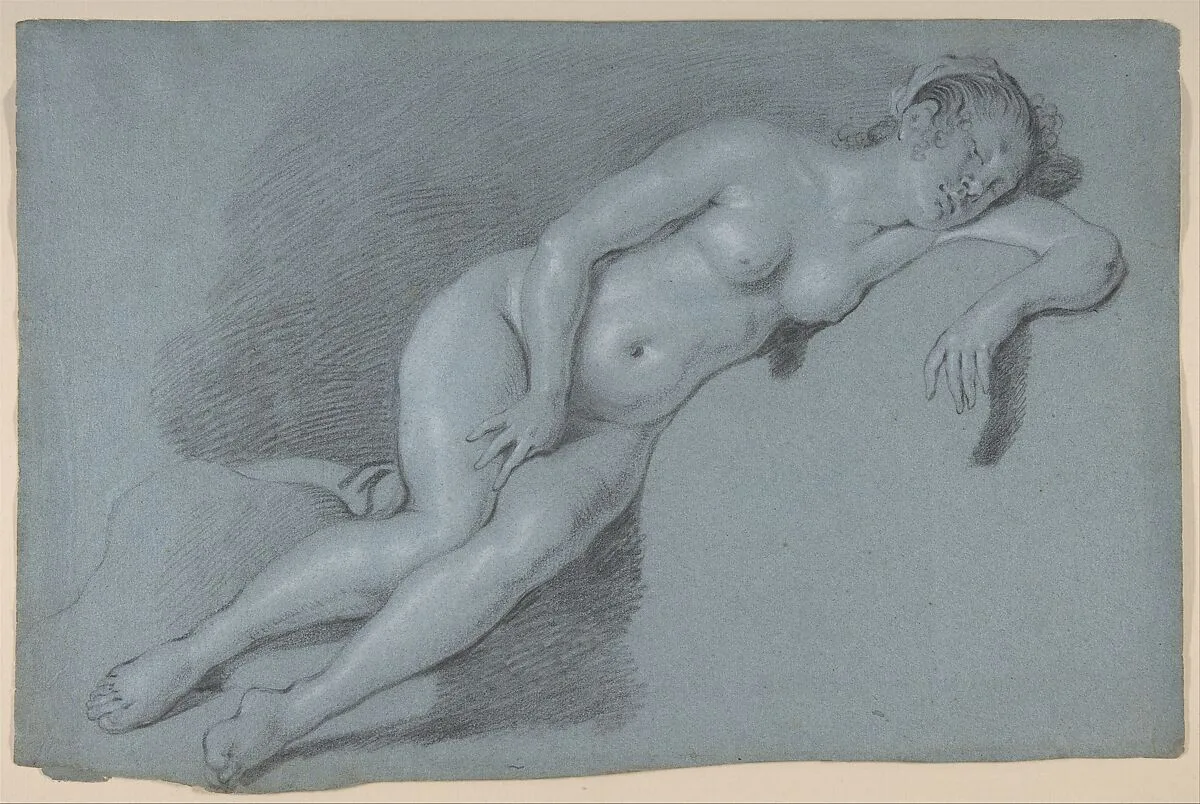 Reclining Female Nude — Govert Flinck