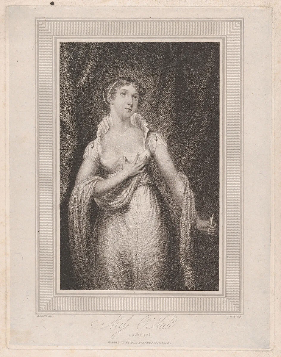Miss O'Neill as Juliet — Peter Charles Henderson|William Shakespeare|James Godby|Lady Elizabeth Wrixon-Becher