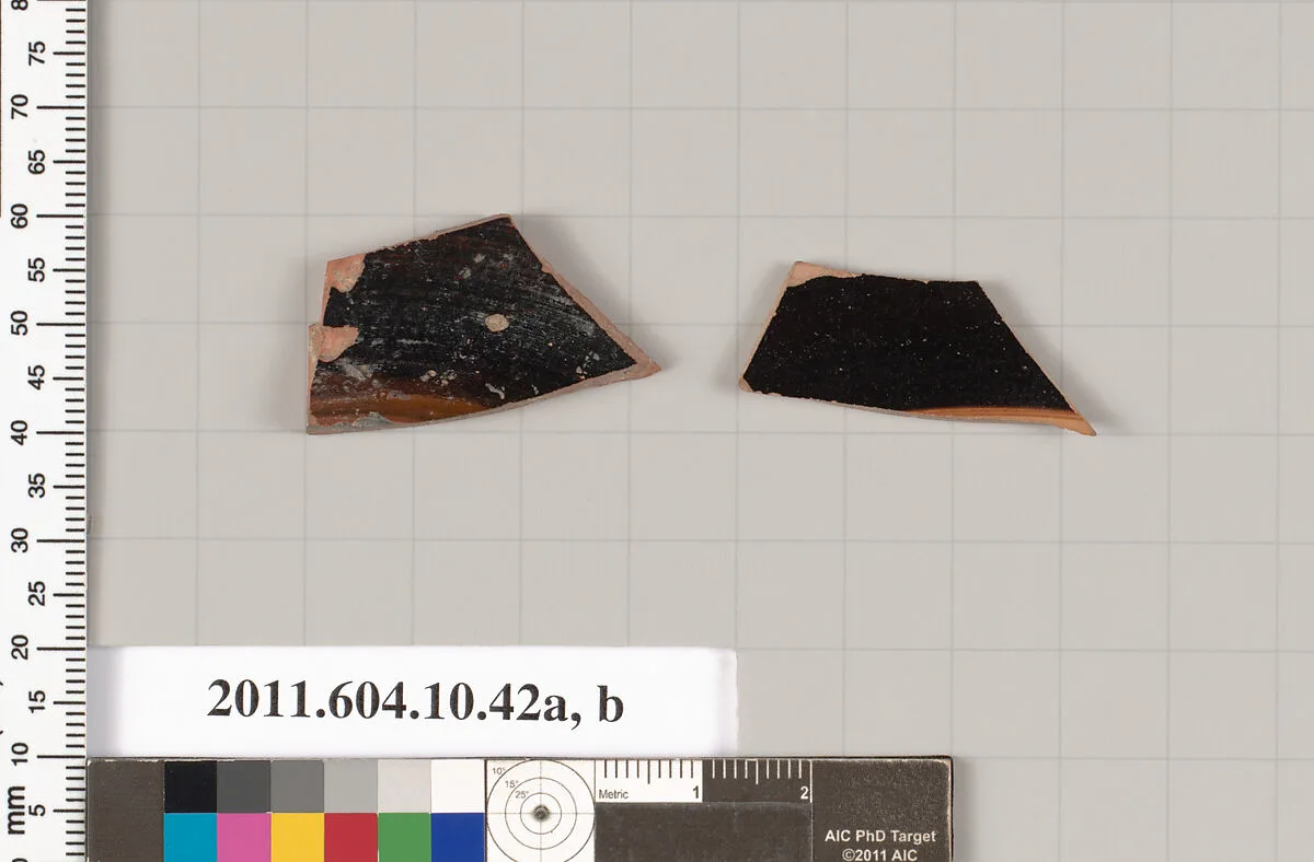 Terracotta fragments of kylikes (drinking cups) — Unknown