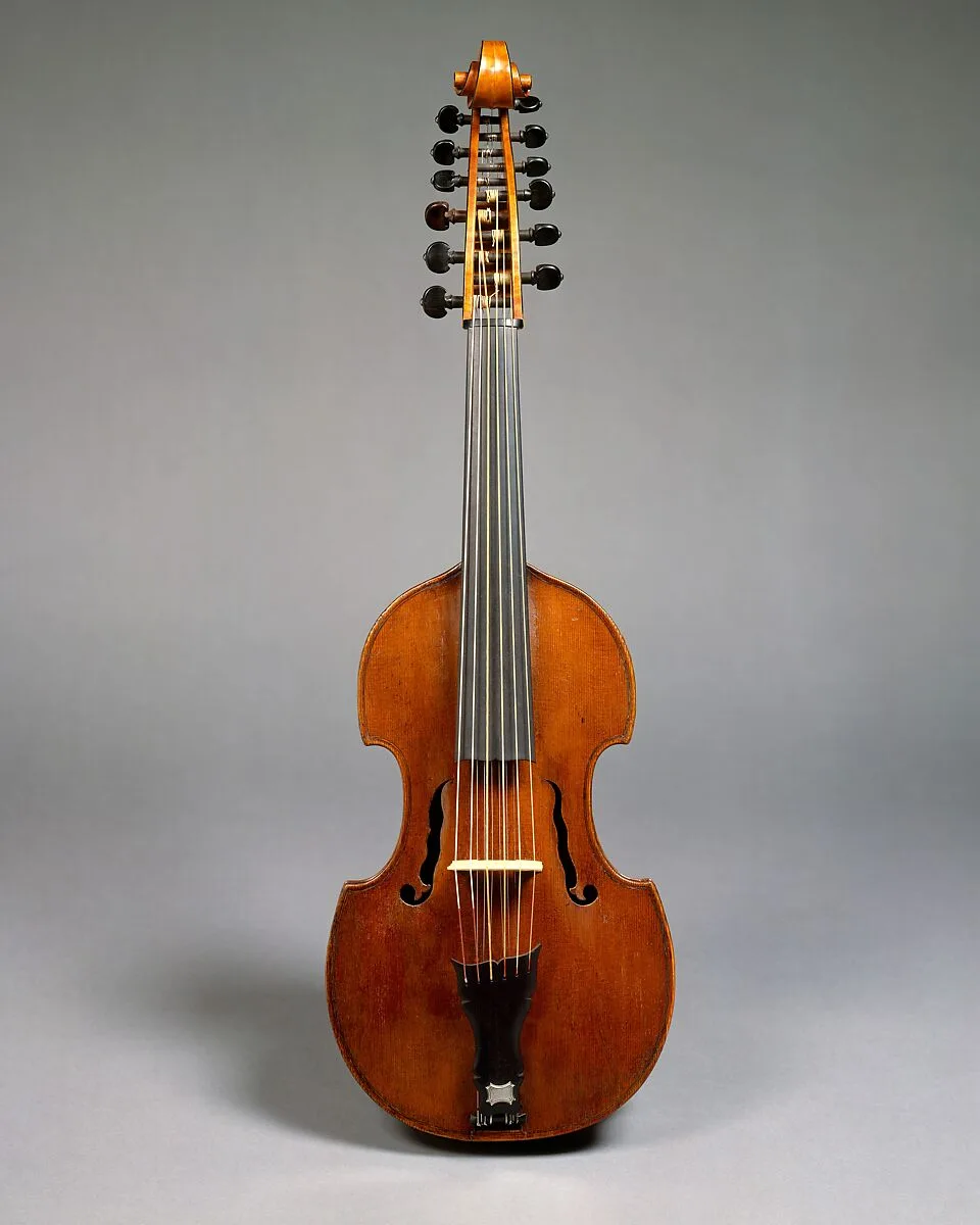 Viola d'Amore — Joseph Gagliano (1742–1820)