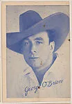 George O'Brien from Wild Colors Autographed Strip Cards (W623) — Unknown