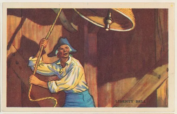 Liberty Bell, bakery card from the Frontiers of Freedom series (D39-4), issued by the Gordon Bread Company — Gordon Bread Company