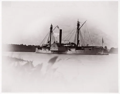U.S. Gunboat "Mendota", James River