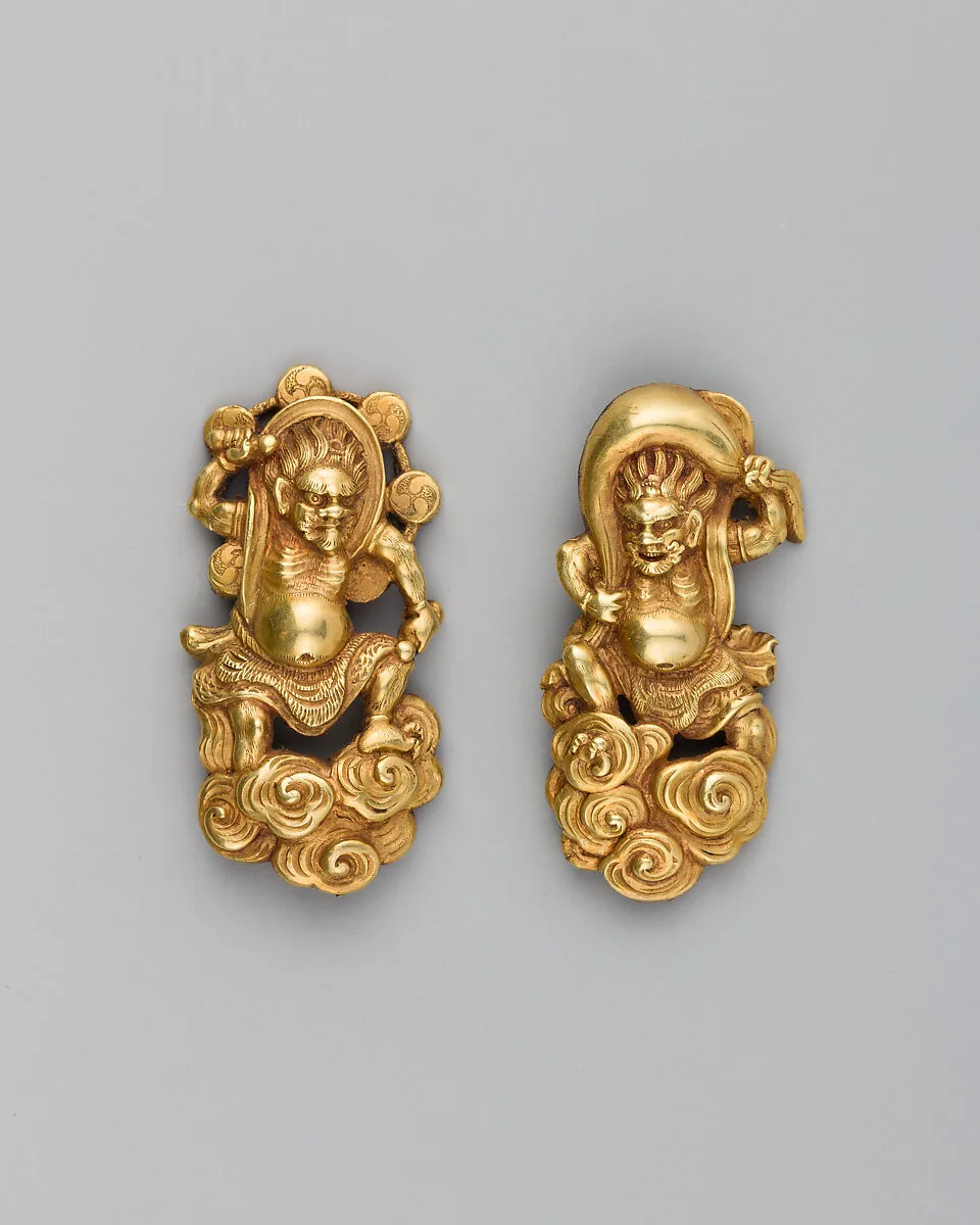 Pair of Sword-Grip Ornaments (Menuki) — Unknown