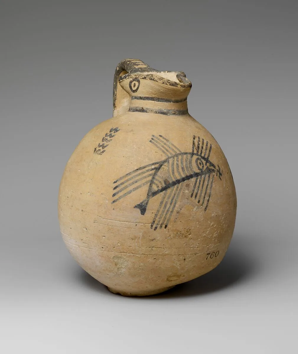 Terracotta jug — Unknown