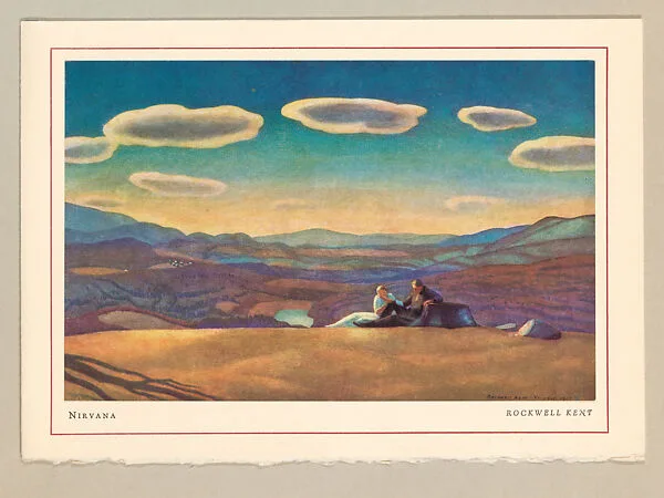 Christmas Card (Nirvana) — American Artists Group|Rockwell Kent
