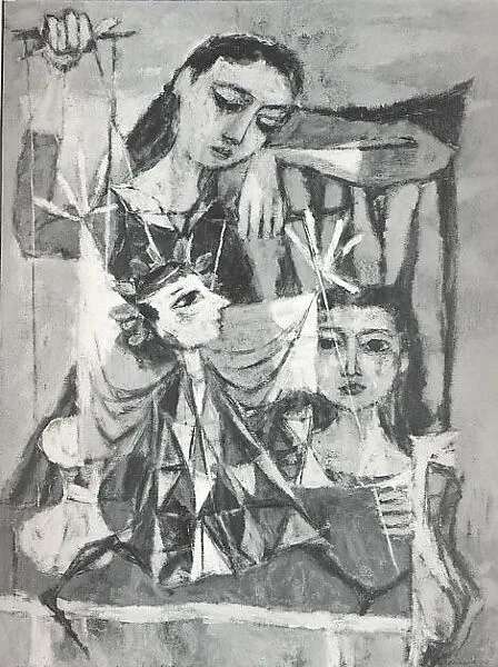 Puppet and Child — Sueo Serisawa