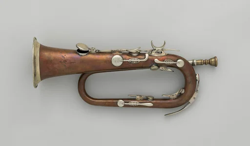 Keyed Bugle in E (originally E-flat?)